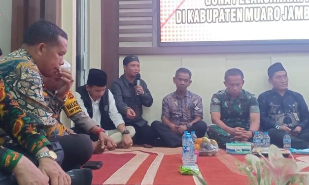 KPU Kabupaten Muaro Jambi Hadiri Doa Bersama Sukseskan Pemilihan Kepala Daerah Serentak 2024 Aman dan Damai