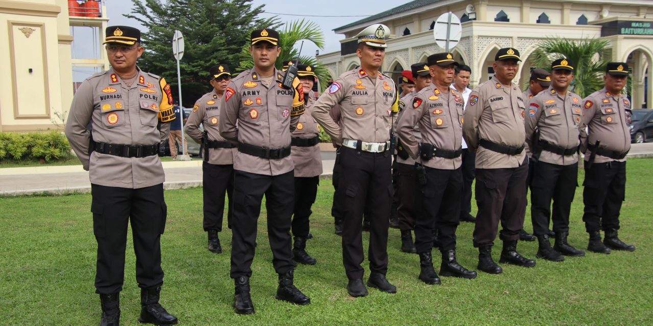 492 Personel Gabungan Siap Amankan Pilkada Serentak 2024 Kota Jambi