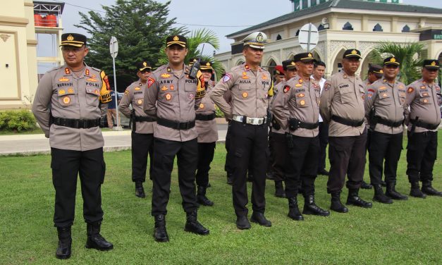 492 Personel Gabungan Siap Amankan Pilkada Serentak 2024 Kota Jambi