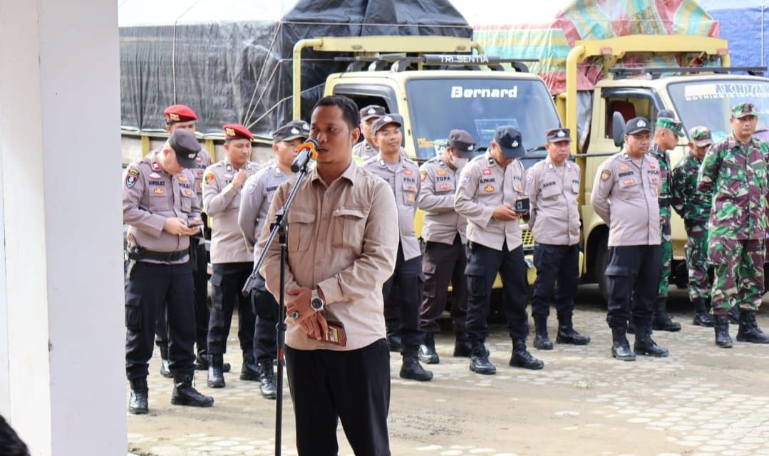 KPU Muaro Jambi Gelar Pelepasan Pendistribusian Logistik Pemilu Kepala Daerah Tahun 2024