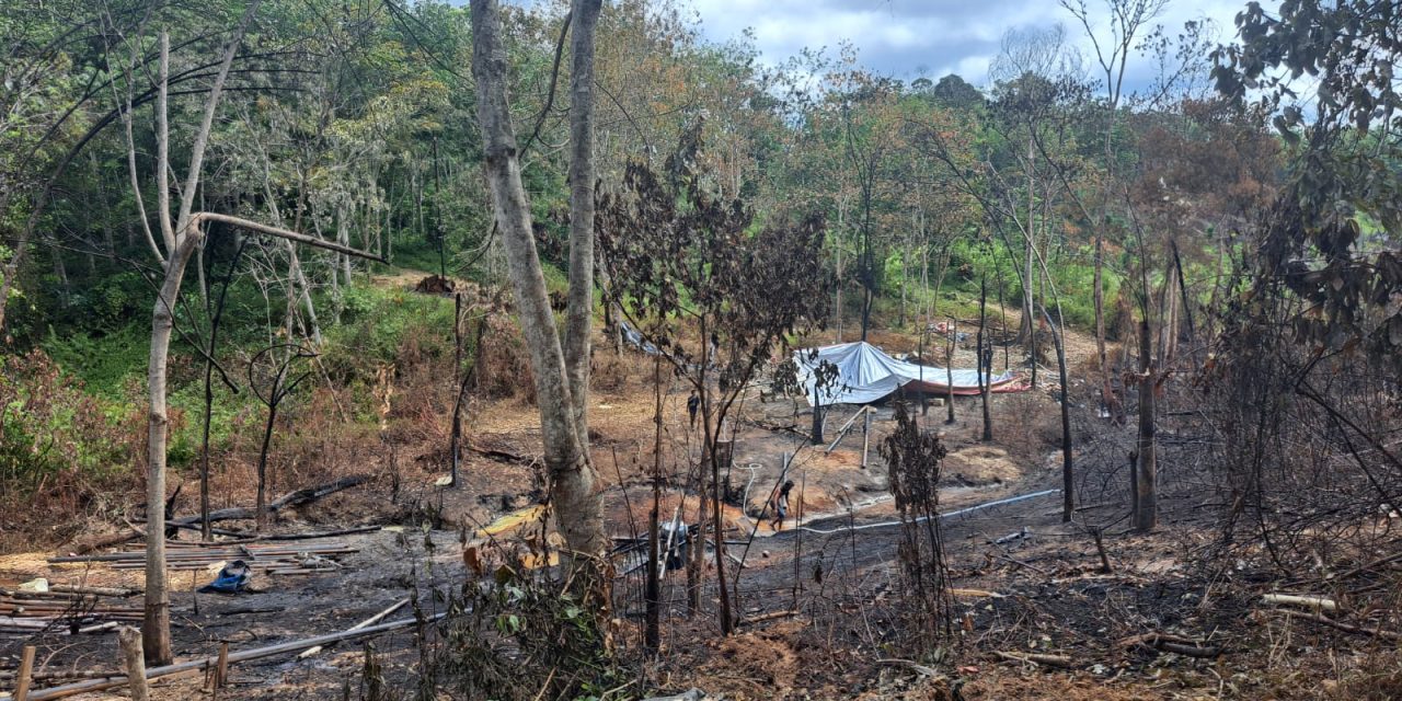 Reza Khomeni :Proses Penyelidikan Sumur Minyak Yang Terbakar Dan Diduga Milik Ucok Padang Lawas Dilakukan Oleh Polres Batanghari