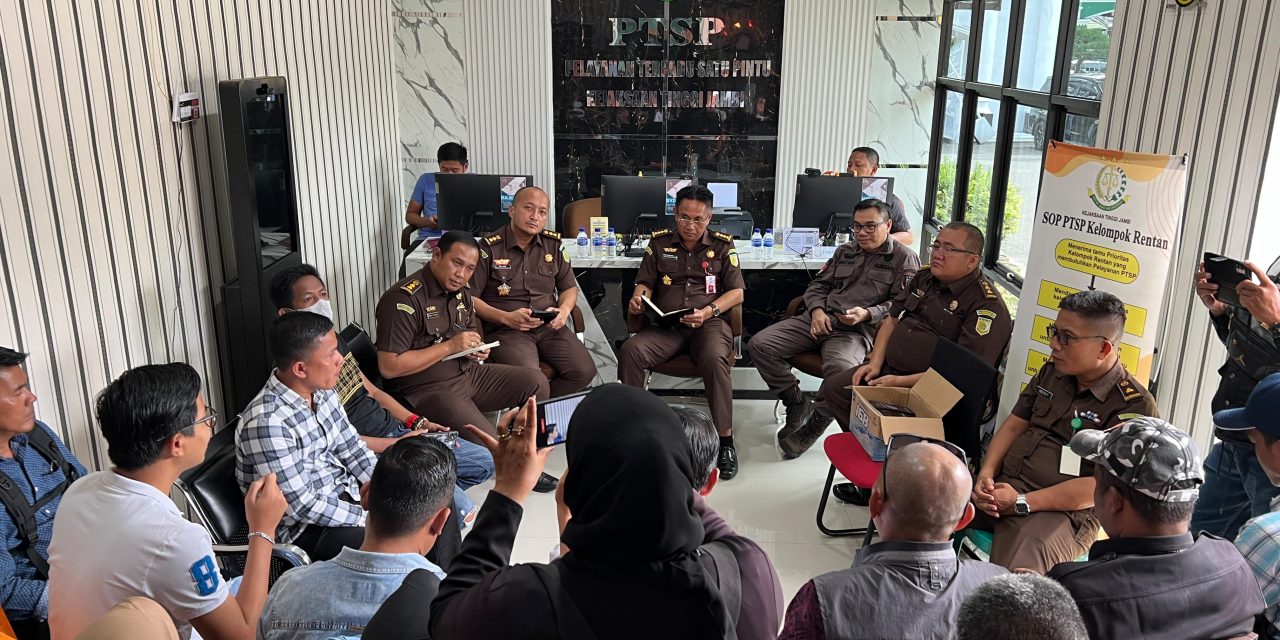 Peringati Hakordia, Konsorsium Pemberantasan Korupsi Jambi datangi Kejaksaan Tinggi Jambi