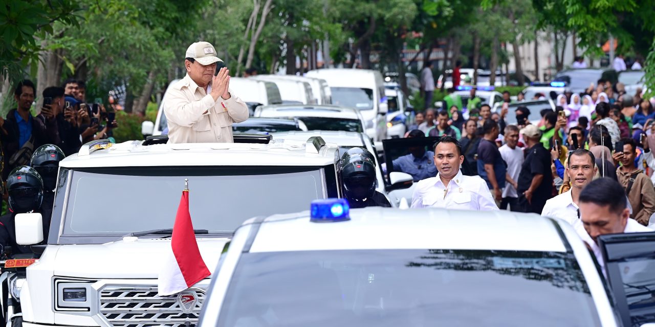 Presiden Prabowo Disambut Meriah di Pembukaan Apel Kasatwil Polri 2024