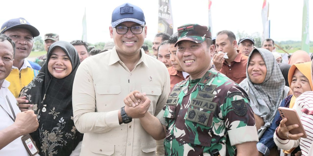 Komandan Korem 042/Gapu Menghadiri Kegiatan Apel Brigade Pangan.