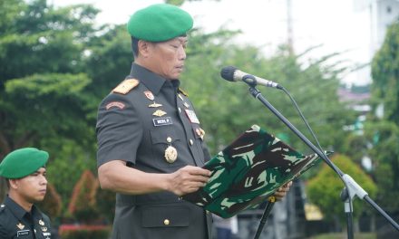 Korem 042/Gapu Gelar Upacara Hari Juang TNI AD 2024: Bukti Sinergi Bersama Rakyat