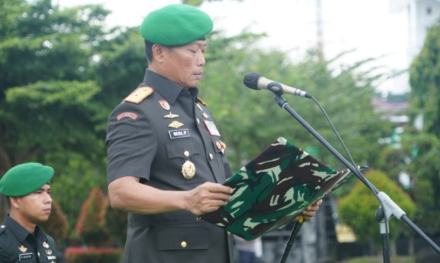 Korem 042/Gapu Gelar Upacara Hari Juang TNI AD 2024: Bukti Sinergi Bersama Rakyat