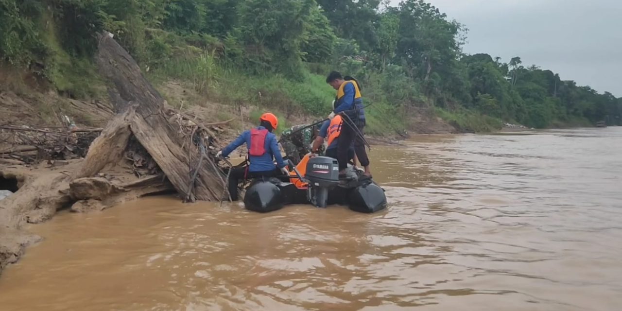 Kesigapan Babinsa 420-04/Sarolangun Dalam Membantu Warga Yang Tenggelam Di Sungai Tembesi