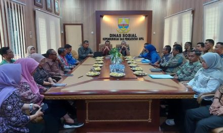Dinas Sosial Dukcapil Provinsi Jambi menfasilitasi kunjungan kerja Dinas Sosial Sumatera Barat