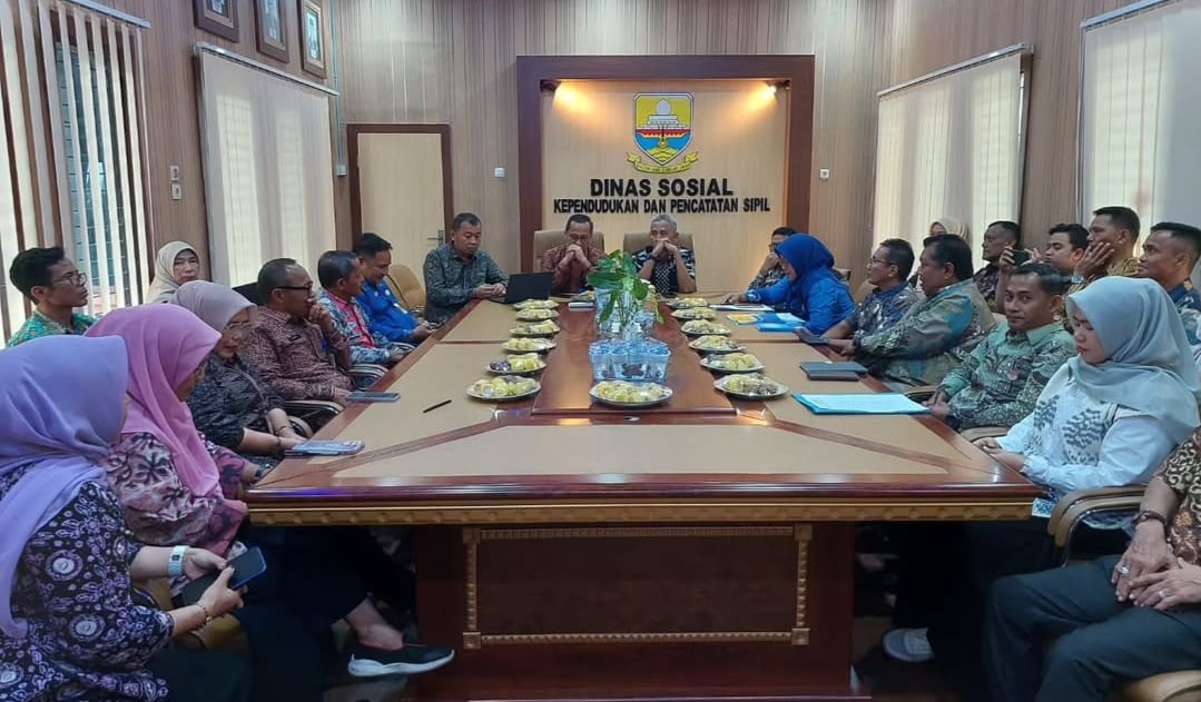 Dinas Sosial Dukcapil Provinsi Jambi menfasilitasi kunjungan kerja Dinas Sosial Sumatera Barat
