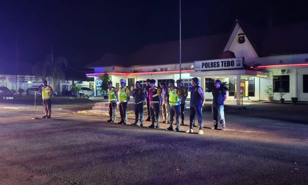Polres Tebo Gelar Patroli Gabungan untuk Pengamanan Natal 2024 dan Tahun Baru 2025