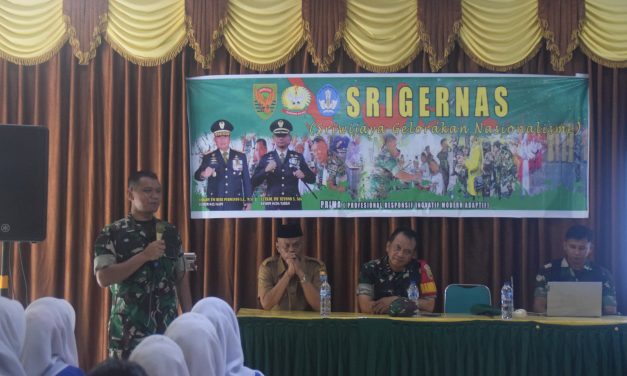 Siapkan Pelajar Menjadi Pahlawan Masa Depan, Kodim 0420/Sarko Adakan Srigernas di SMA 12 Merangin