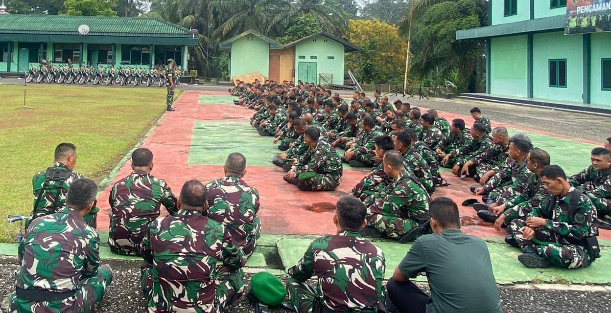 Cek Armada dan Pengarahan Strategis ke Prajurit Guna menunjang kesiapan Operasional