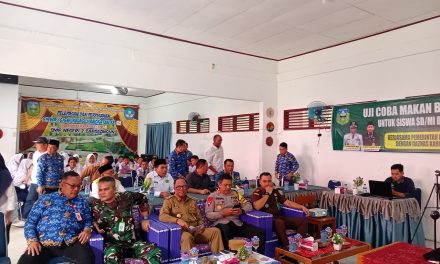 Wujudkan Pendidikan Sehat, Dandim 0420/Sarko Dukung Launching Makan Bergizi Gratis untuk Siswa