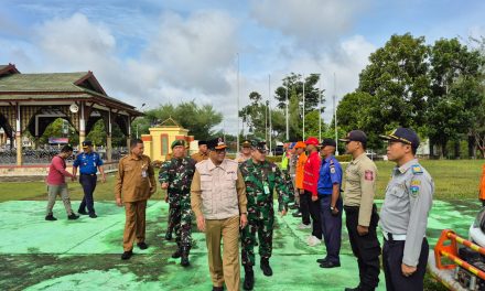 Tangguh Menghadapi Bencana Apel Gelar Pasukan Siaga Bencana Hidrometeorologi di Sarolangun