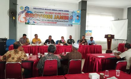 BKTM Polsek Kota Baru Hadiri Rakor Terkait Upaya Menciptakan Situasi Kamtibmas Cegah Tindak Kriminal Dikota Jambi