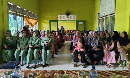 Pemberian Makanan Bergizi bagi Ibu Hamil dan Anak Penderita Stunting, Kodim 0420/Sarko Turut Sukseskan Program Unggulan Kodam II/Swj