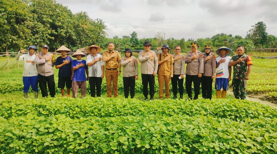 Polresta Jambi Terima Kunjungan Tim Monev Ketahanan Pangan Itwasum Polri