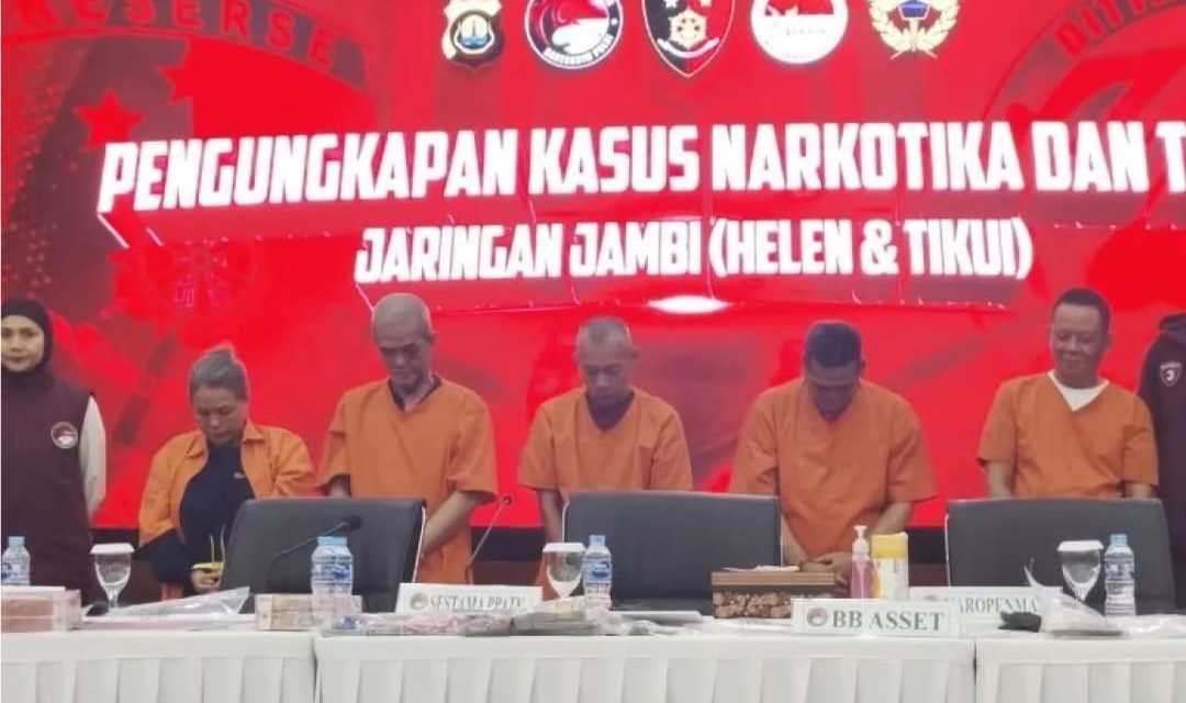 Berkas Gembong Narkoba Jambi “Helen” CS Masih Di Teliti 14 Hari Oleh Kejaksaan Tinggi Jambi