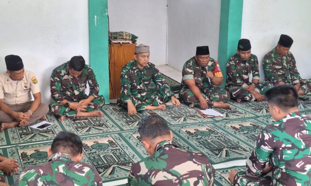 Kodim 0425/Seluma Gelar Doa Bersama Sambut HUT Ke-79 Kodam II/Sriwijaya