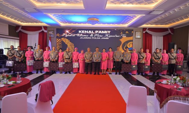 Polda Jambi Gelar Kenal Pamit Pejabat Utama dan Kapolres Jajaran, Resmikan Gedung Baru