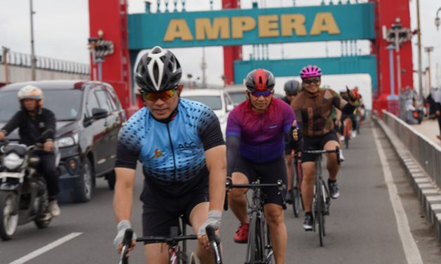 Gowes Bersama Pangdam II/Sriwijaya: Membangun Kebugaran, Kebersamaan, dan Soliditas TNI