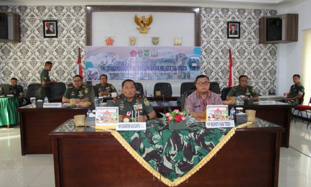 Rakornis TMMD Ke-123 Tahun 2025, salah satu wujud nyata peran TNI dalam mendukung pembangunan Nasional