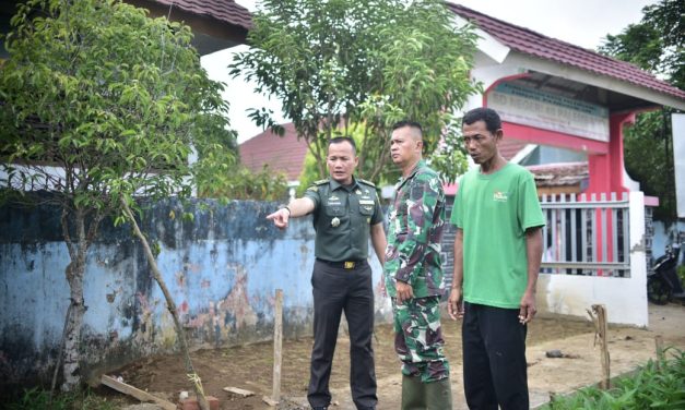 Kasdim 0418/Palembang Cek Kesiapan Urban Farming Milik Kodim 0418/Palembang