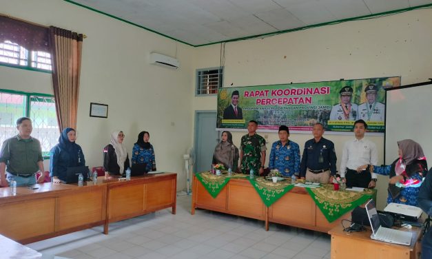 Dandim 0420/Sarko Letkol Inf Suyono, S.Sos Hadiri Roadshow Swasembada Pangan di Aula Dinas Tanaman Pangan, Hortikultura, dan Perkebunan Kabupaten Sarolangun