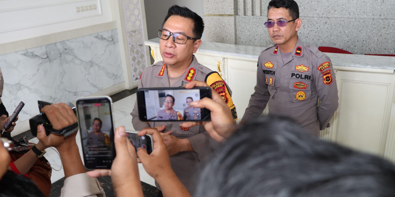 Karena Memberi Pertolongan Anggota Brimob Polda Jambi Ditusuk, Kapolresta Jambi; Para Pelaku Berhasil Kita Amankan.