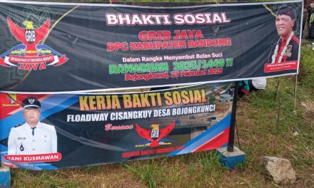 GRIB Jaya Kabupaten Bandung Gelar Bakti Sosial Bersihkan Sungai, Sambut Ramadhan dengan Lingkungan Bersih