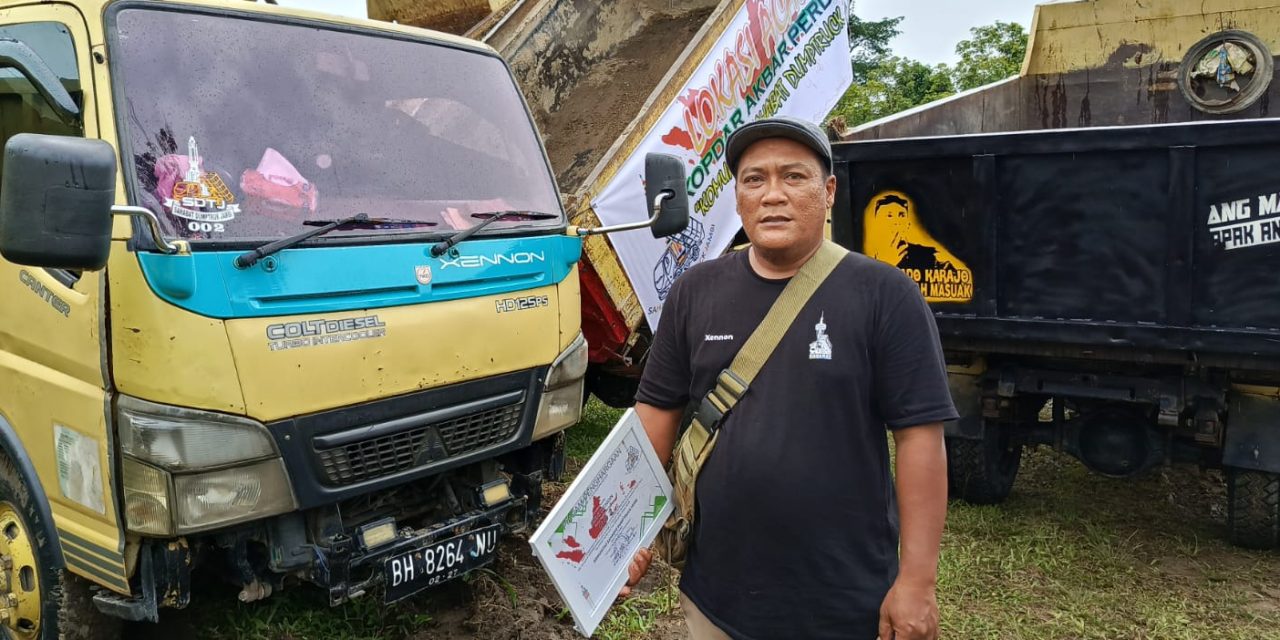 Acara Tasyakuran Sekaligus Kopdar Akbar Perdana Komunitas Dump Truck Jambi
