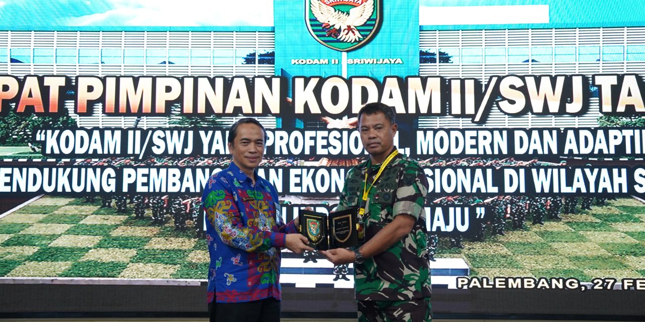 Rapim Kodam II/Swj TA 2025 Resmi Digelar