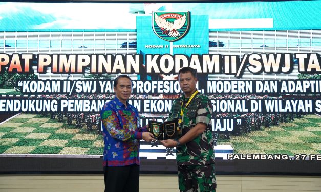 Rapim Kodam II/Swj TA 2025 Resmi Digelar