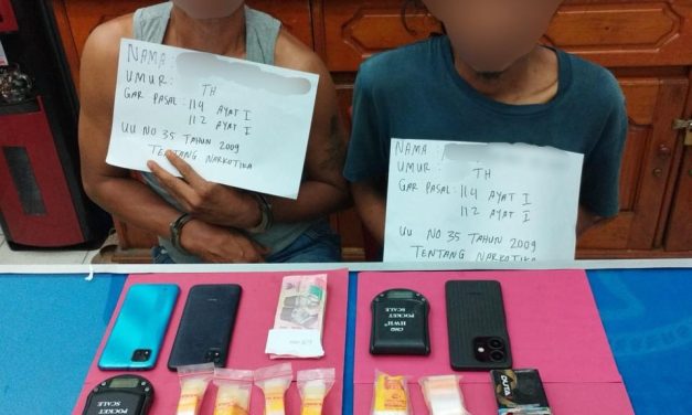 Sat Res Narkoba Polres Tebo Tangkap Dua Pengedar Sabu di Tebo Ulu dan Rimbo Bujang
