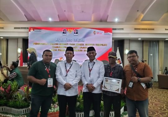 Ditetapkan Jadi Bupati dan Wakil Bupati Terpilih, AWASI Ucapkan Selamat Kepada BBS-JUN