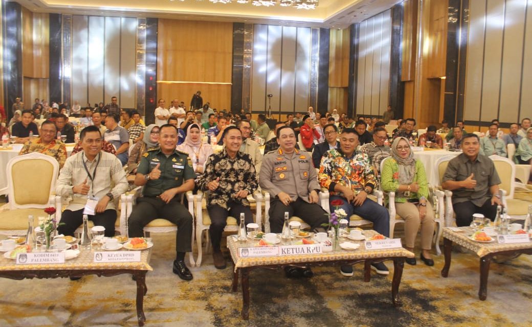 Kasdim 0418/Palembang Hadiri Rapat Pleno Penetapan Walikota dan Wakil Walikota Terpilih Kota Palembang Tahun 2024
