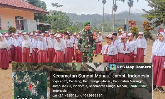 Babinsa Masuk Sekolah untuk Tanamkan Jiwa Nasionalisme dan Disiplin pada Siswa-Siswi