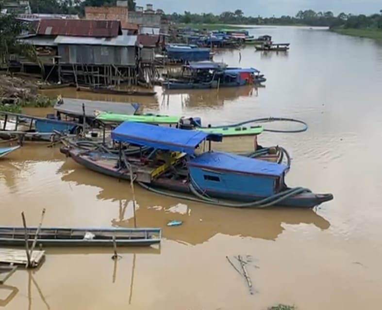 Sungai Kumpeh Kritis: Limbah Sawit dan Tambang Ilegal Diduga Jadi Biang Kerok