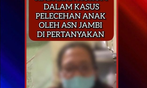 Kasus Dugaan Pelecehan Anak oleh ASN Dinas Pariwisata Jambi: Proses Hukum Diduga Lamban, Tersangka Ajukan Praperadilan