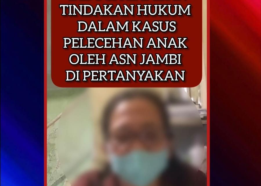 Kasus Dugaan Pelecehan Anak oleh ASN Dinas Pariwisata Jambi: Proses Hukum Diduga Lamban, Tersangka Ajukan Praperadilan