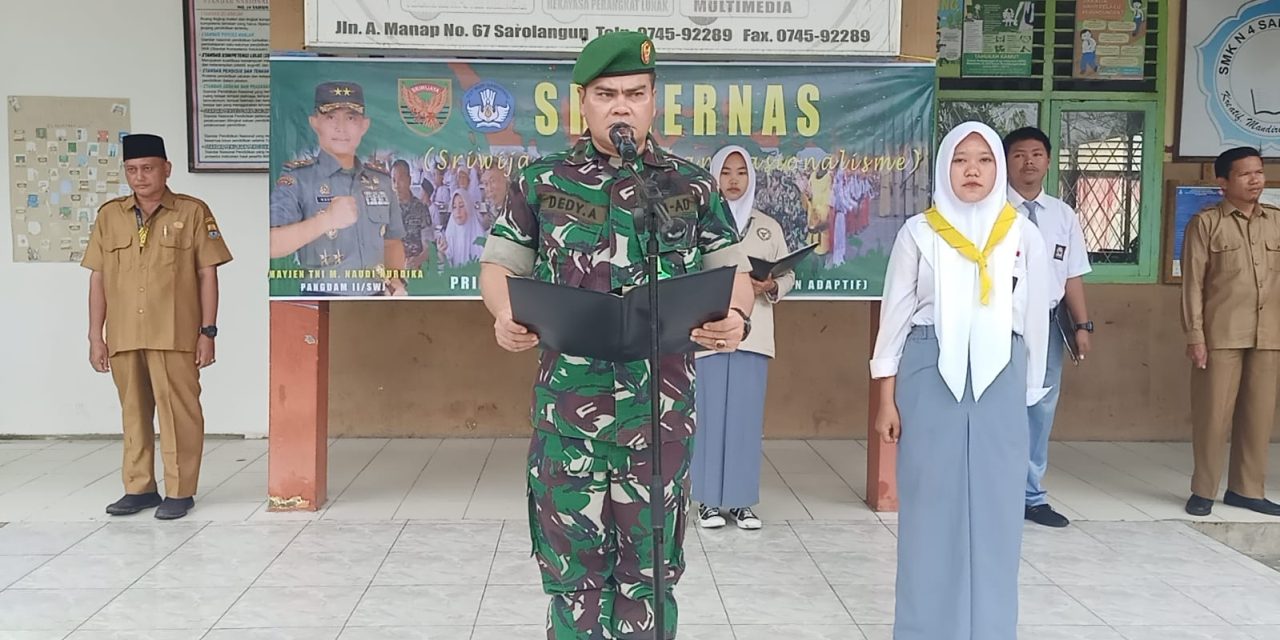 Bangkitkan Nasionalisme , di SMK N 4 Sarolangun , SRIGERNAS (Sriwijaya Gelorakan Nasionalisme) Semangat Nasionalisme di Kalangan Pelajar