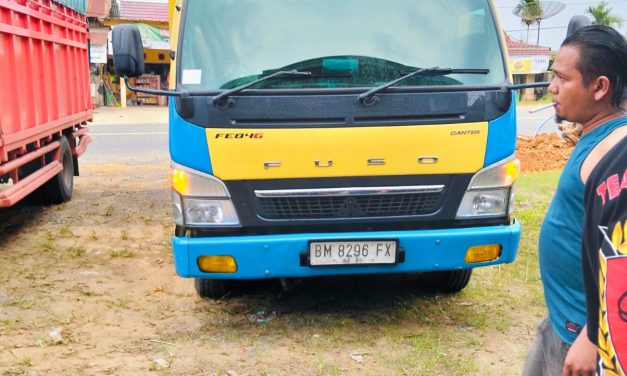 Truck Mitsubishi Fuso Canter Diduga Bermuatan BBM Ilegal Pengakuan Sopir Milik Yuda Silalahi