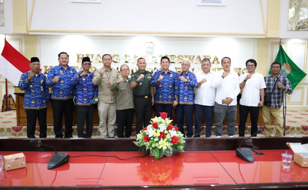 Kasdim 0418/Palembang Hadiri Rapat Pembahasan Perubahan Nama Stadion Kamboja