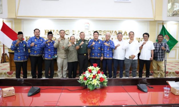 Kasdim 0418/Palembang Hadiri Rapat Pembahasan Perubahan Nama Stadion Kamboja
