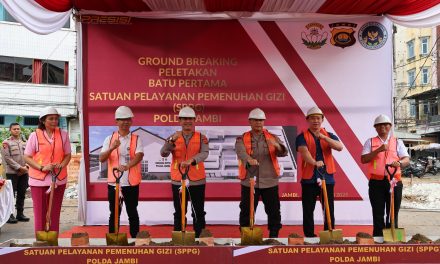 Dukung Gizi Anak, Polda Jambi Bangun Satuan Pelayanan Pemenuhan Gizi