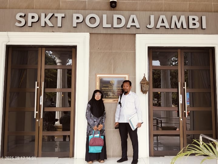 Hukum Tumpul ke Rakyat? SPKT Polda Jambi Tolak Laporan Dugaan Penyerobotan Tanah