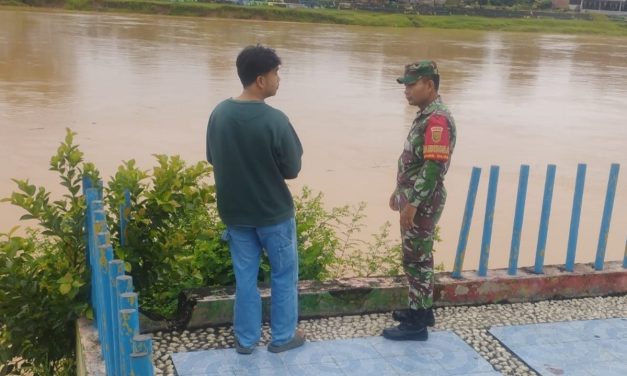 Laksanakan Patroli Bencana Alam, Himbau Warga Waspada Banjir