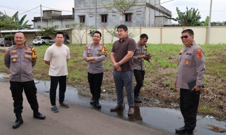 Dukung Program Pemerintah, Kapolresta Jambi Gerak Cepat Cek Lahan Rencana Pembangunan SPPG.