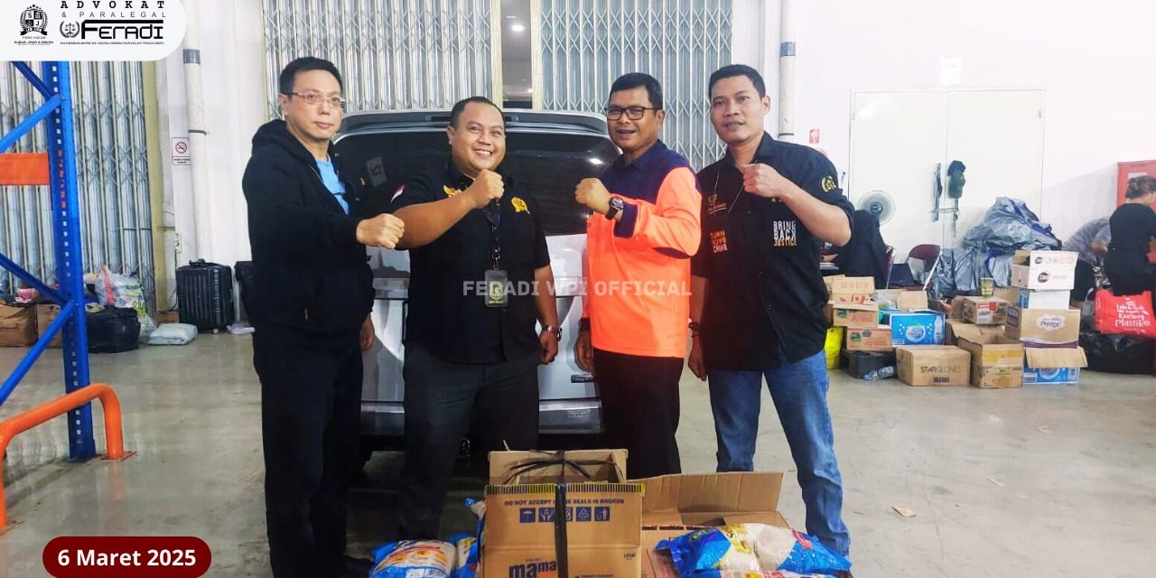 FERADI WPI Salurkan Bantuan Kemanusiaan untuk Korban Banjir Bekasi