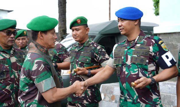 Pangdam II/Sriwijaya Kunjungi Korem 044/Gapo: Perkuat Soliditas Prajurit dan Dukung Program Strategis